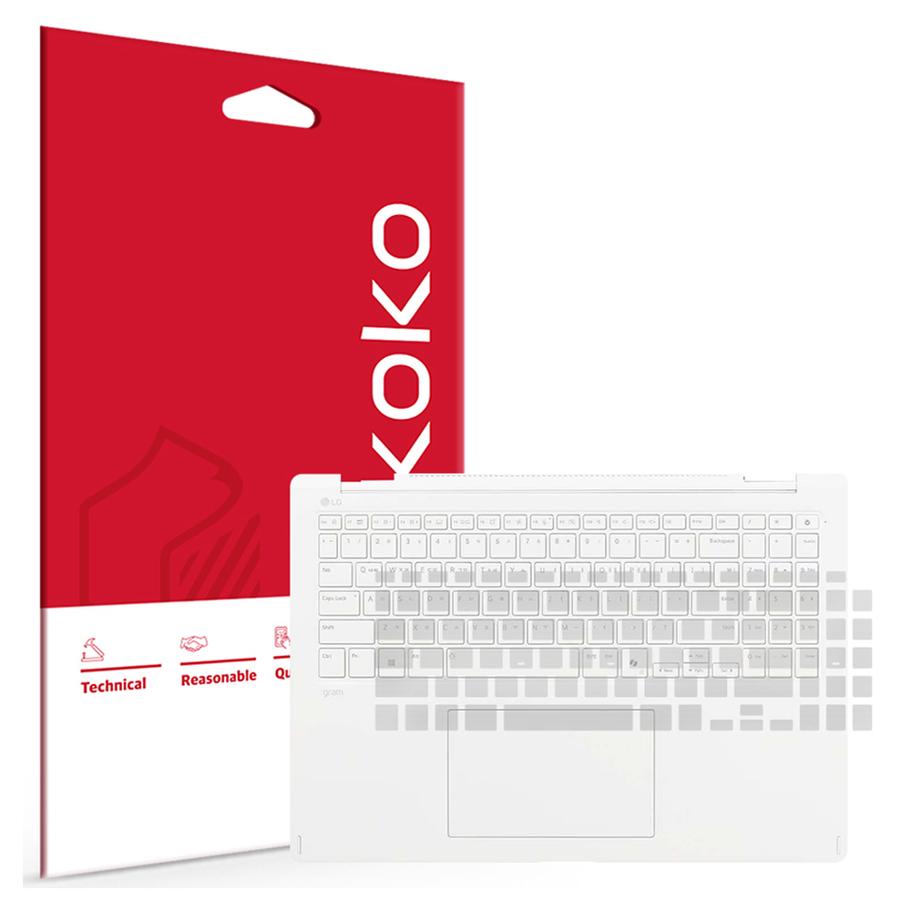 스코코 LG그램 프로 360 AI 2026 16T95TP 16TD95TP 키보드 보호필름 세트 8,630원