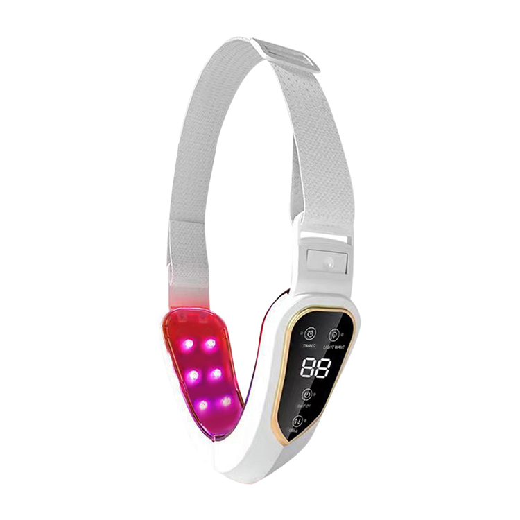 시온우주 무선 LED진동 고주파마사지기 V라인 얼굴붓기 턱살 얼굴 마사지기 BYM-903S 18,000원