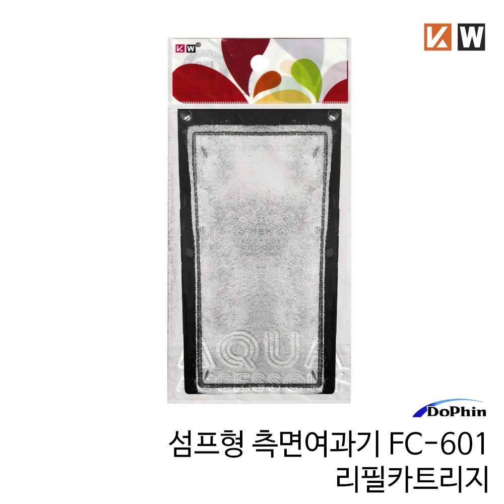 도핀 측면여과기 FC-601 리필카트리지 4,000원