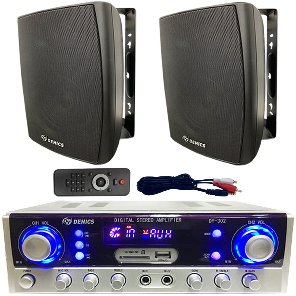 데닉스 매장용 앰프 DY-302 스피커 DY-530 블루투스/FM/MP3 멀티미디어기능 탑재, SM 240,000원