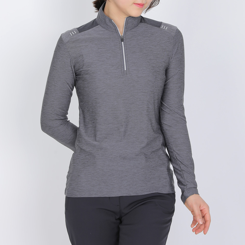 [이지바이] 여성 긴팔 집업 티셔츠_유니온 집업티 13,980원