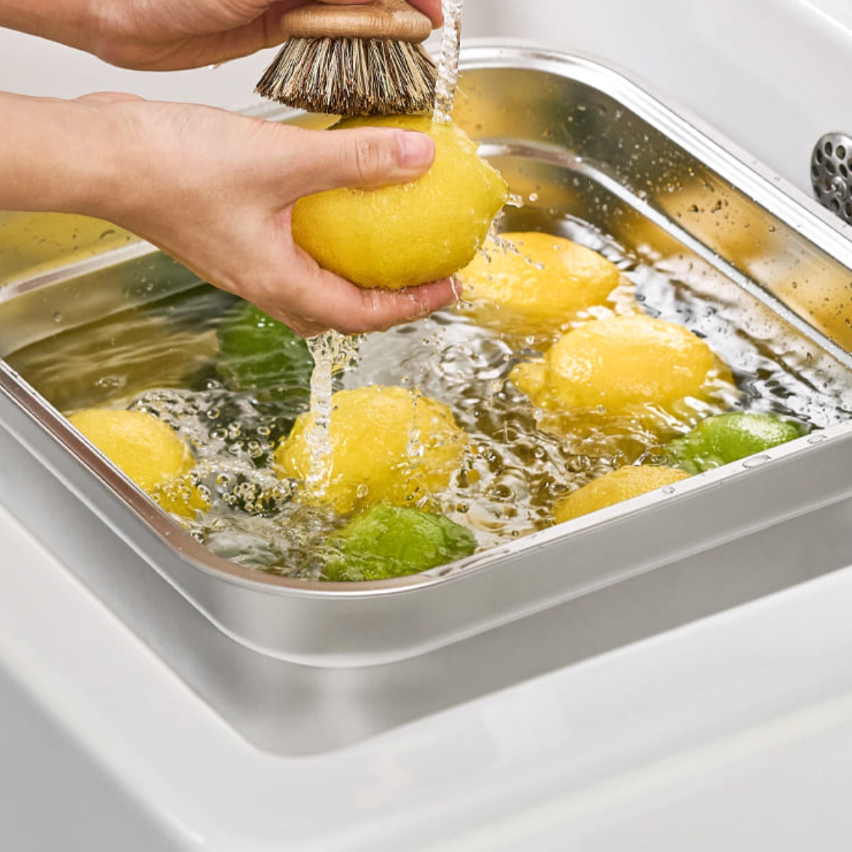 바겐슈타이거 스텐304 대용량 멀티 워시볼 솔리드 설거지통 8L 세척볼 31,900원