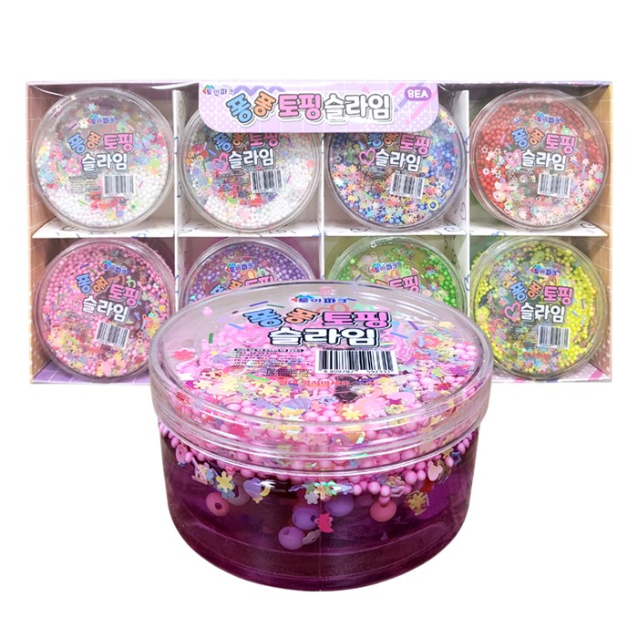 퐁퐁 토핑슬라임 8개세트 18,900원