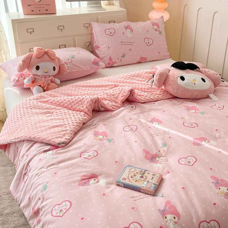 에프식스 산리오 봄 가을 겨울 차렵이불 키티 폼폼푸린 마이멜로디 쿠로미 시나모롤 41,000원