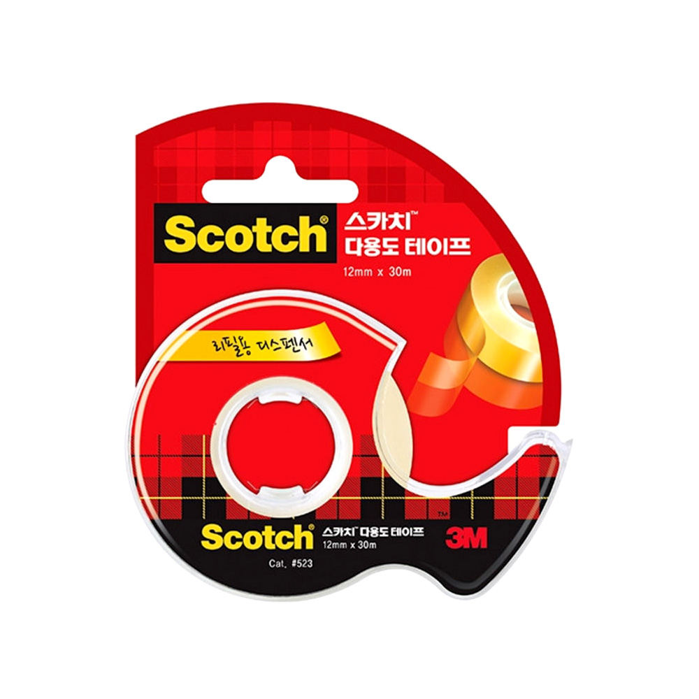 3M 스카치 테이프 523D 12mm x 30m 우체국택배 빠른출고 37,470원