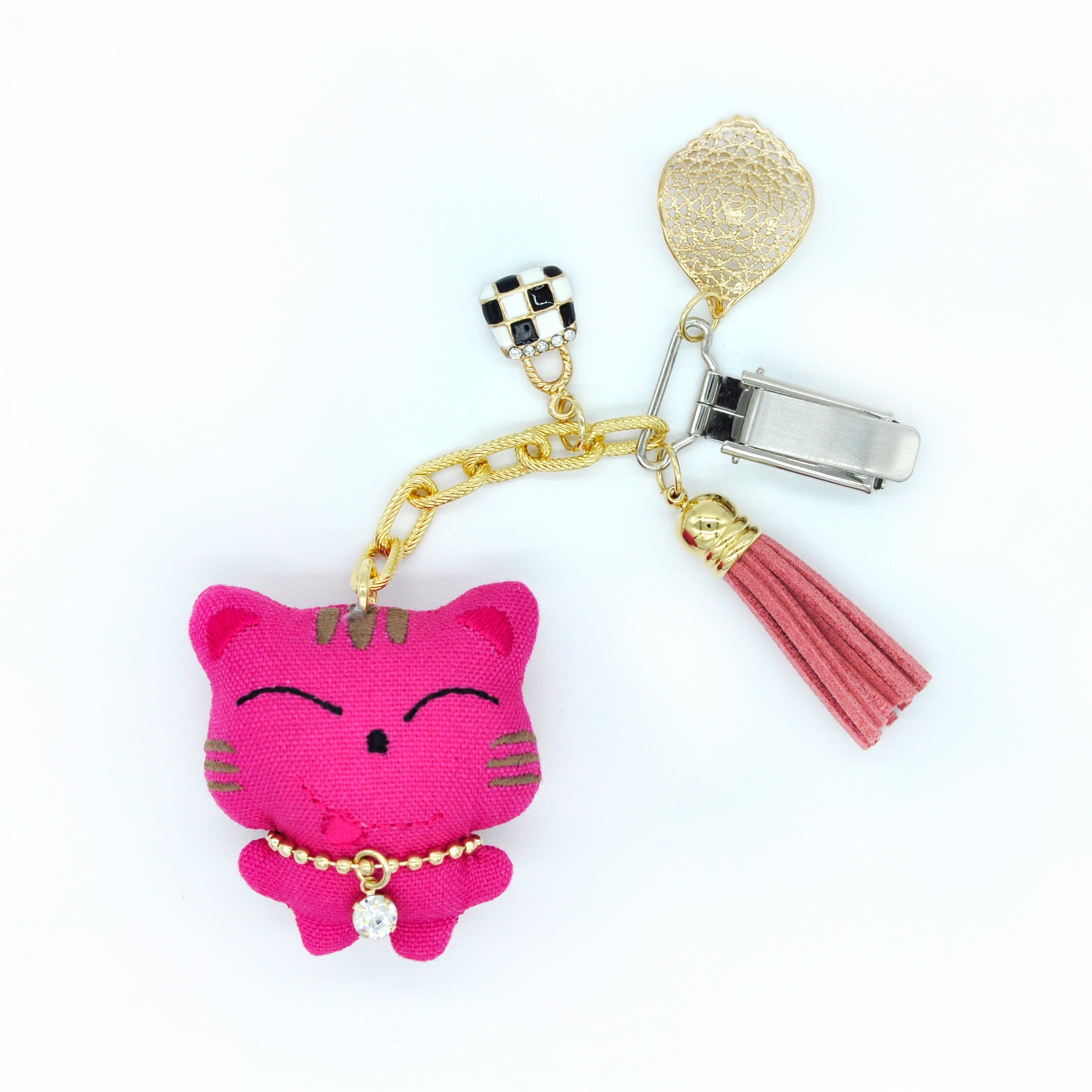 스콜피 골프 퍼터커버홀더 퍼터키퍼 커버키퍼 고양이 10종 수제인형, 1개, 9.핫핑크 25,600원