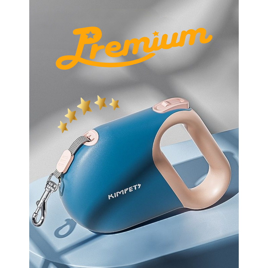 다있어유 인생 리드줄, 엉킴과 늘어짐을 동시에 잡은 프리미엄 제품, 1개, 코지블루 (Cozy Blue) 16,990원