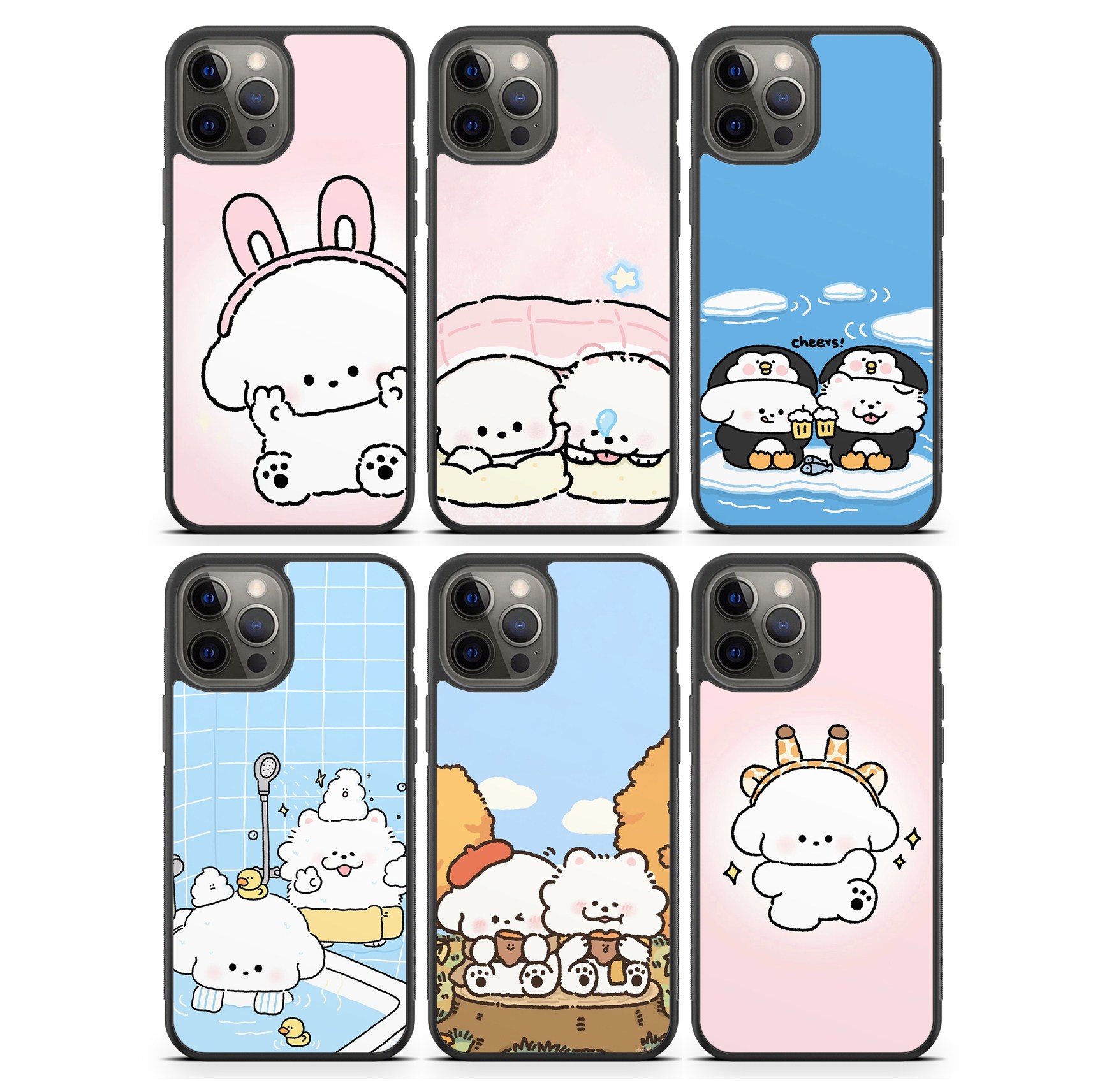 강아지 비숑 케이스 AT-M130 AT-M150 마이브키즈폰 포켓몬에디션2,3 시나모롤폰 잼폰2 잼폰3 13,200원