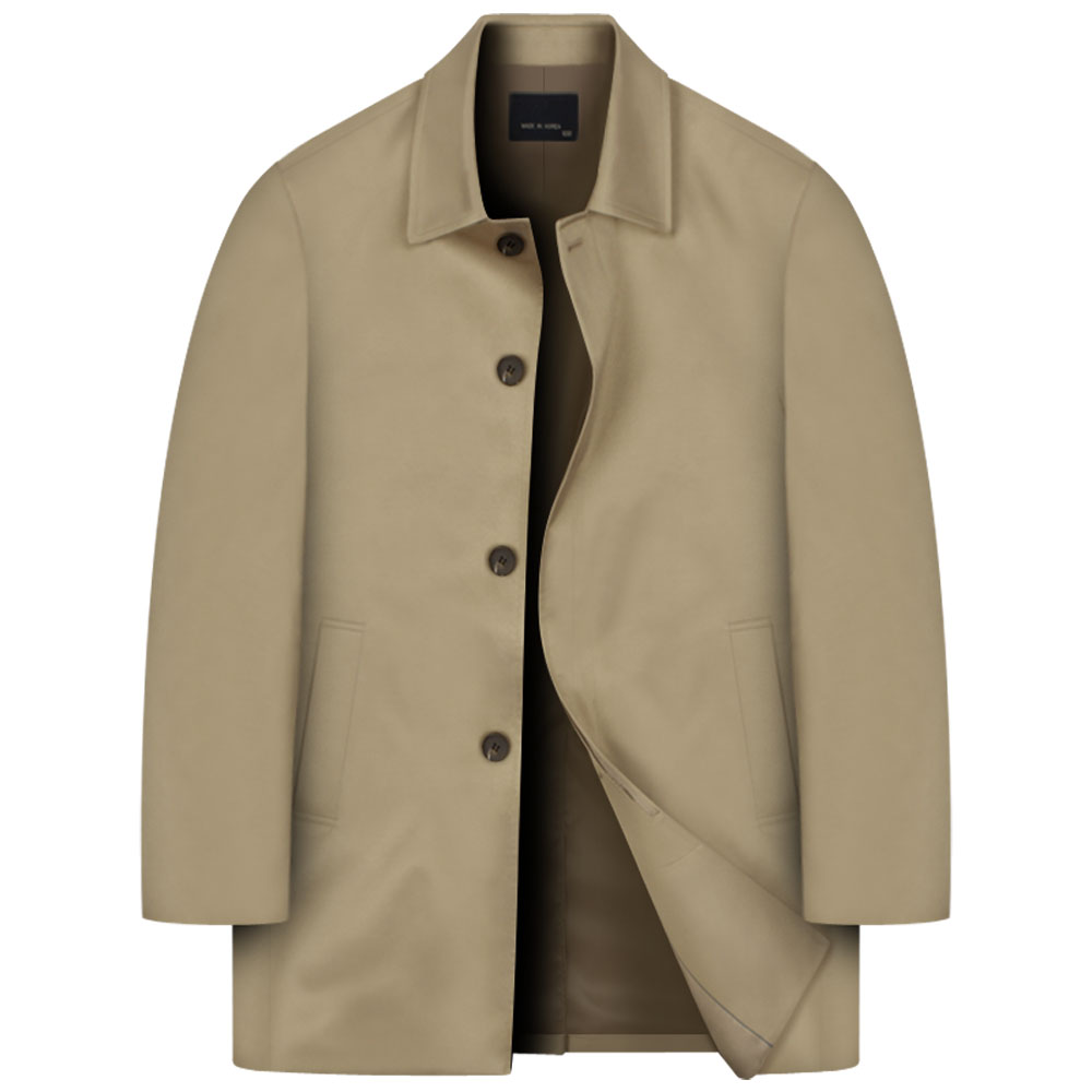 남자 바바리코트 봄코트 중년 남성 트렌치코트 하프코트 싱글코트 반코트 빅사이즈 95~120 99,800원