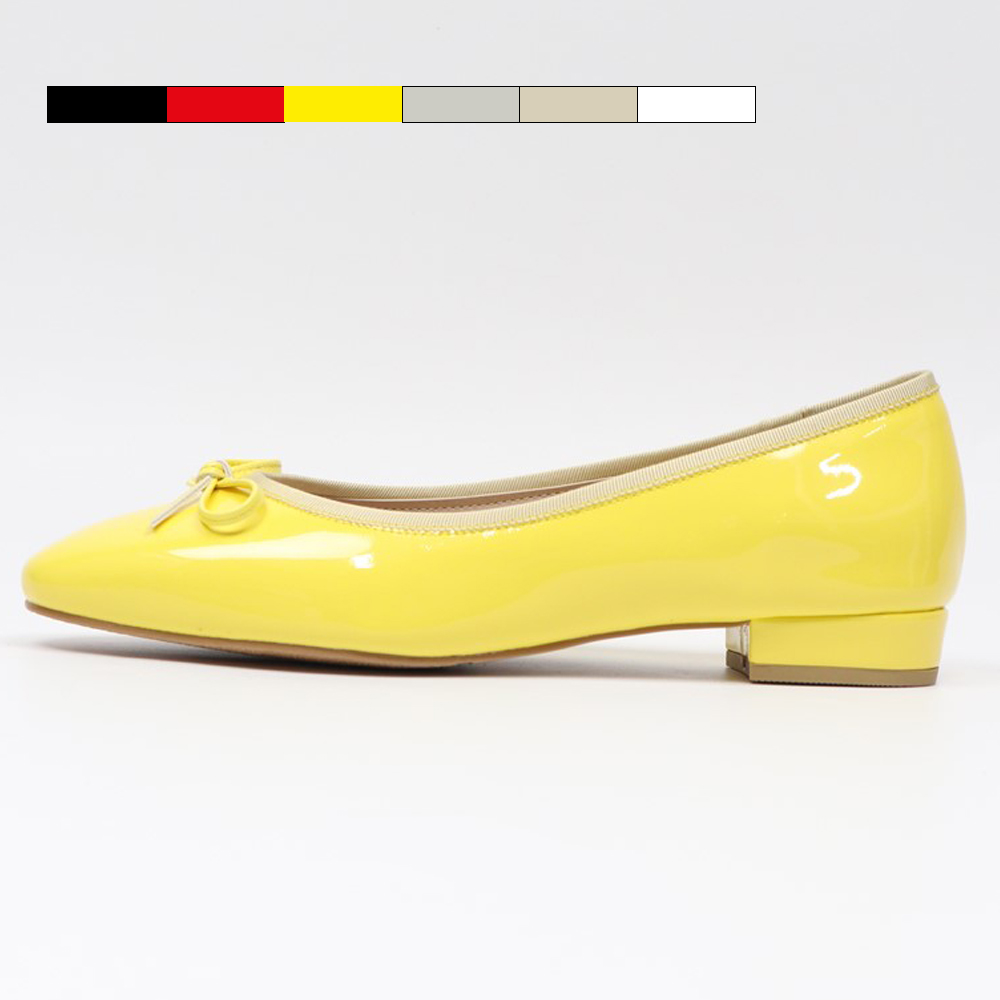 페조 여성 리본 플랫슈즈 스퀘어토 에나멜 발편한 단화 PZSL-TT-2057tra 45,800원