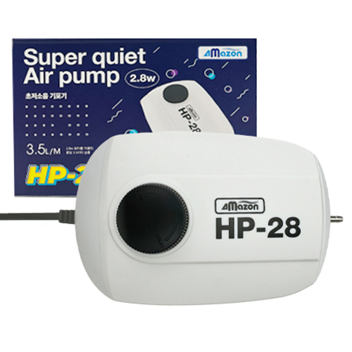 아마존 관상어 수족관 초저소음 기포발생기 2.8W HP-28 13,420원