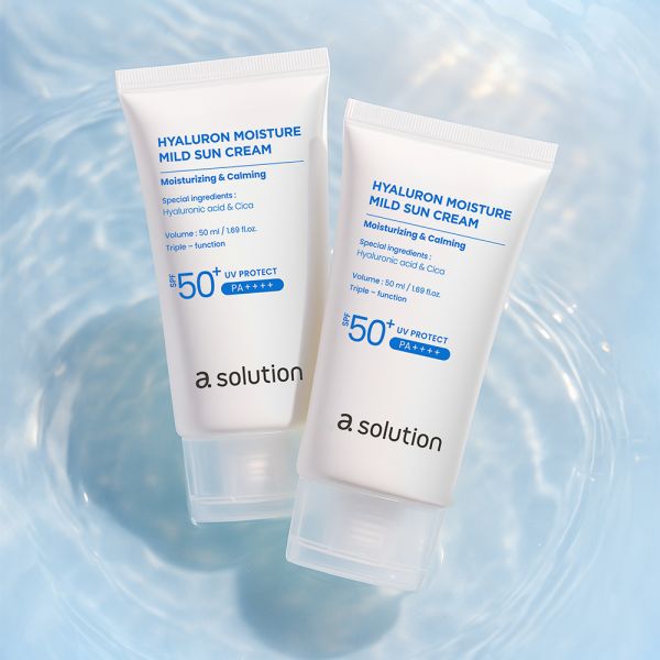 사용기한임박에이솔루션 히알루론 수분 마일드 선크림 50ml 2개 기획 SPF50+ PA++++ 21,300원