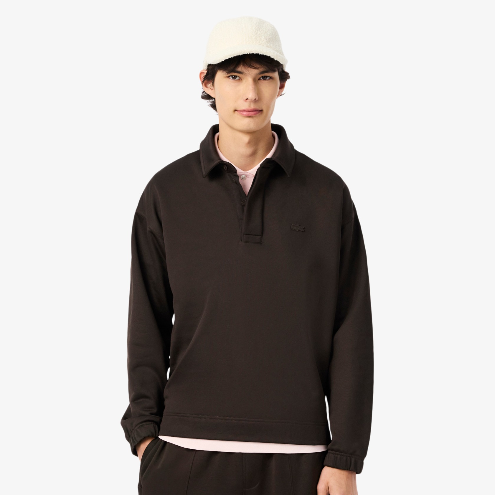 라코스테 남성용 히든 플라켓 카라 스웻셔츠 SH5887-55N 137,970원