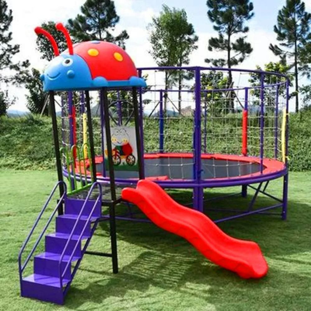 초대형 야외 트램폴린 대형 놀이기구 트램플린 점핑 방방이 보호망 4x4m 놀이터 1,178,200원