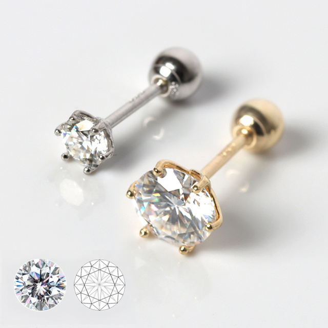 전체 14K 모이사나이트 다이아 피어싱 / GRA인증서 51,670원