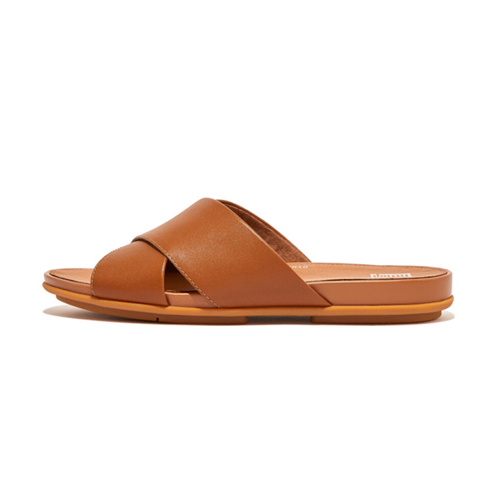 fitflop 핏플랍 그라시에 여성 레더 크로스 슬리퍼 115,000원