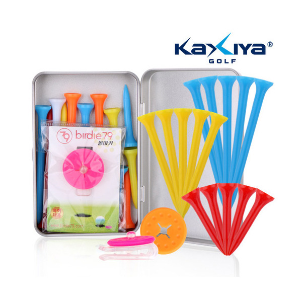 [필드용품세트]플라스틱골프티 마스터팩 메탈케이스 골프용품(JG) 8,000원