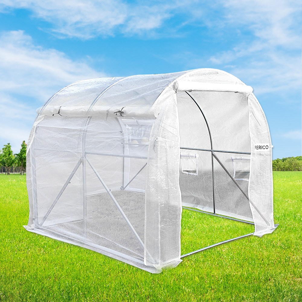조립식 비닐하우스 FPH-222PRO 측면 롤업 미니 소형 다육이 온실 텃밭 농사 농막 창고 천막 페리코 115,000원