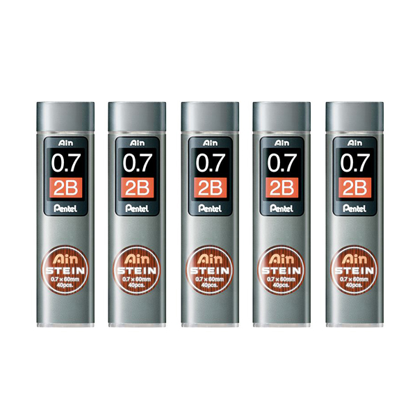 펜텔 아인슈타인 샤프심 0.7mm 5개 세트 13,100원