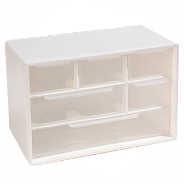 안다미 투명 서랍형 탁상 문구 정리 수납함 9,500원