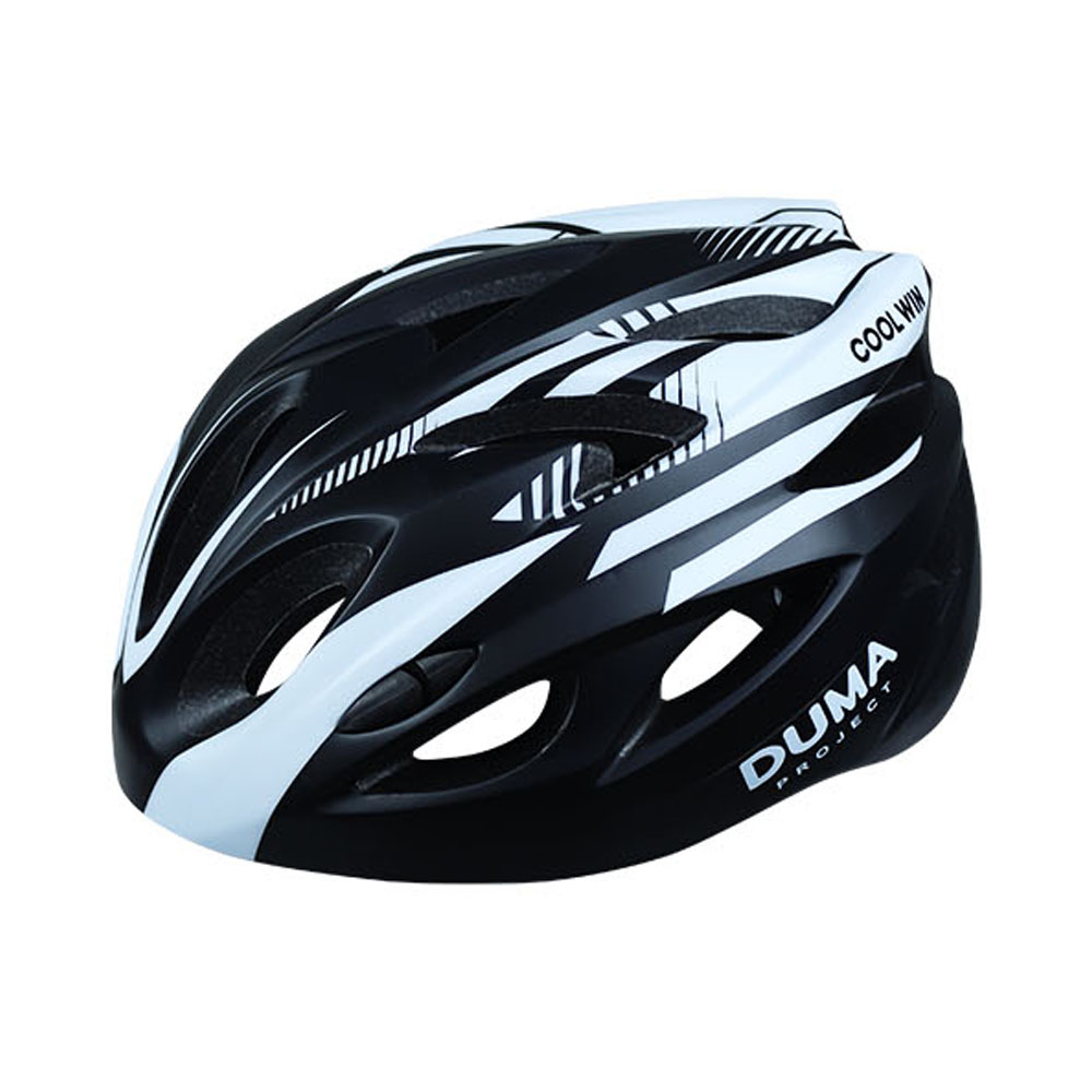 듀마 쿨윈 자전거 헬멧, 블랙화이트(XL), 1개 26,000원