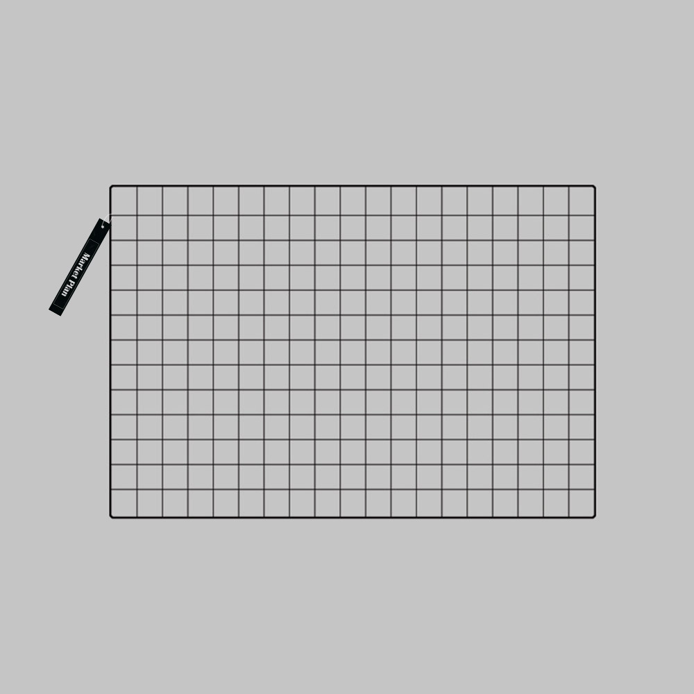 마켓플랜 인테리어 스틸 메쉬 철망 네트망 95 x 65 cm 8,900원