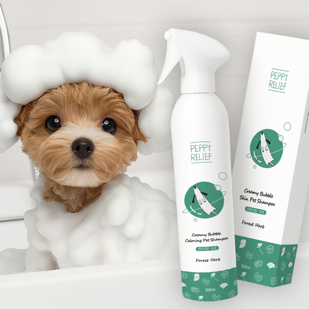 페피릴리프 크리미 버블 스킨 강아지 샴푸 19,800원