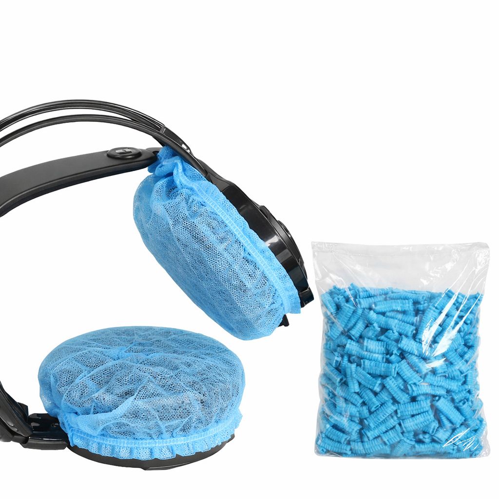 헤드폰 일회용 커버 100개입 대용량 업소용 PC방 헤드셋 보호 위생 덮개 7,400원