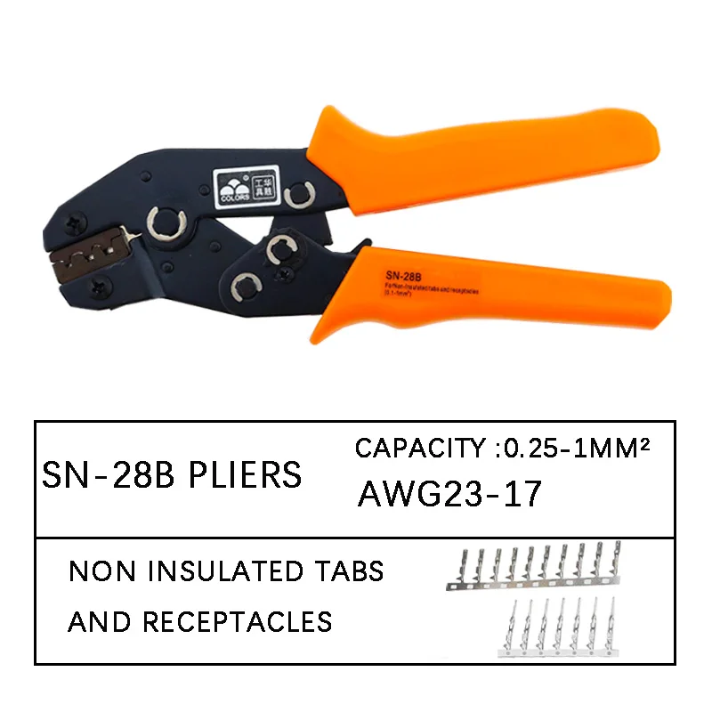 SN-28B 압착 펜치 도구 세트-1550pcs 2.54mm  커넥터  핀 460pcs760pcs JST-XH JST 키트 22,500원