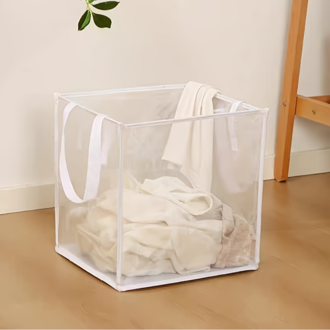 초경량 다용도 접이식 메쉬 빨래바구니 7,100원