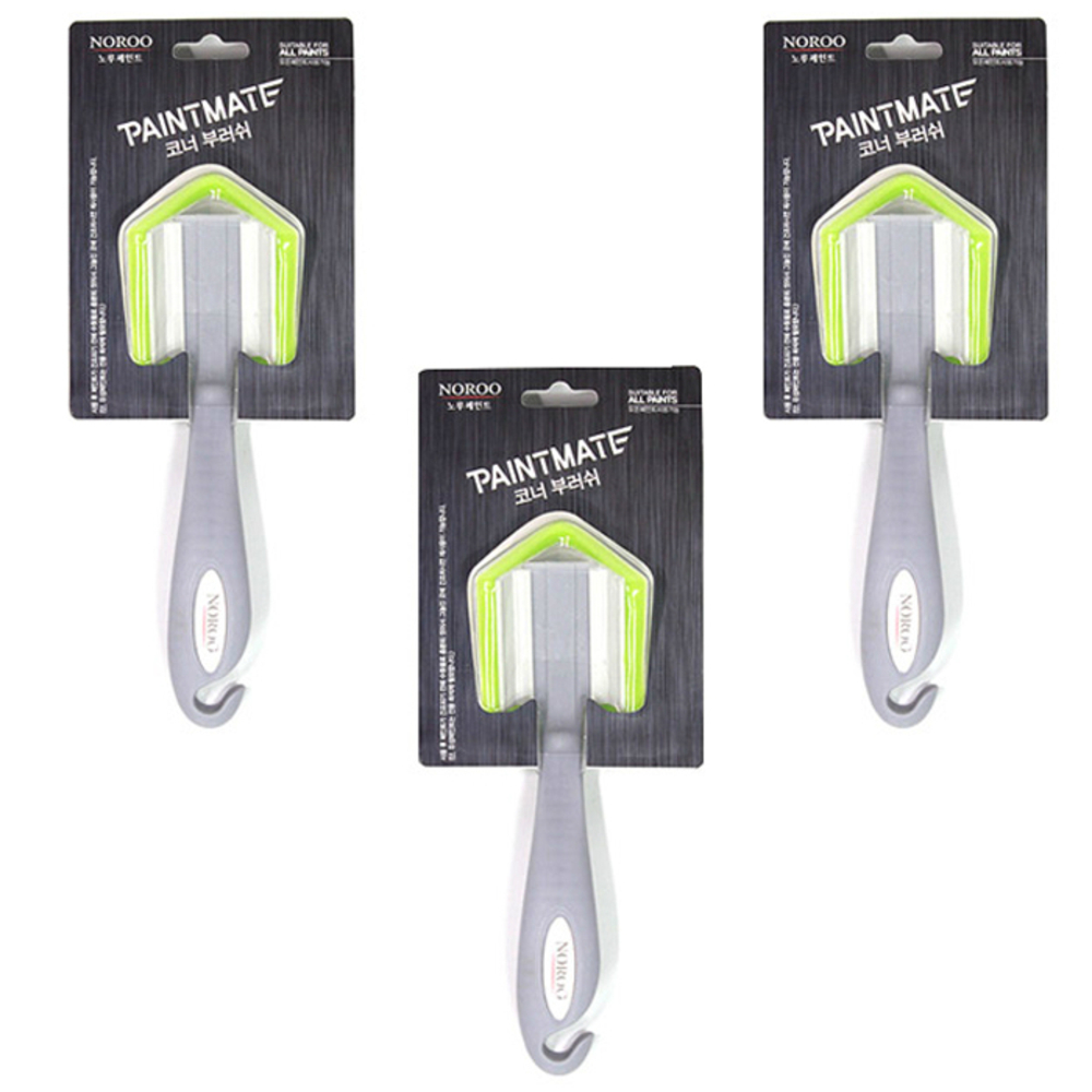 노루페인트 페인트메이트 코너 브러쉬 3p, 3개 8,420원
