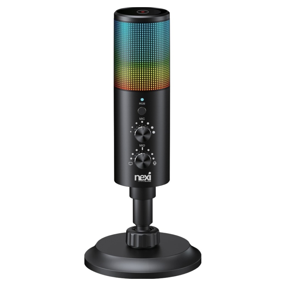 넥시 RGB 게이밍 마이크 NX1332, 블랙, NX-A3202 31,690원