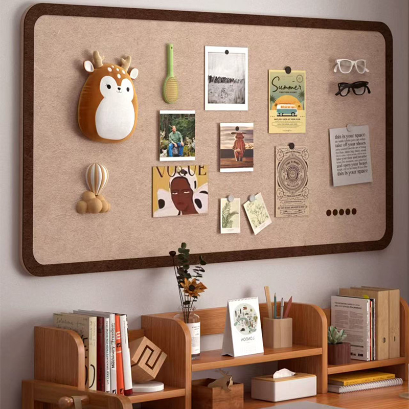 KDNC 다목적 접착식 펠트보드 게시판 알림판 메모보드, 1개, 딥 카멜색 25,800원