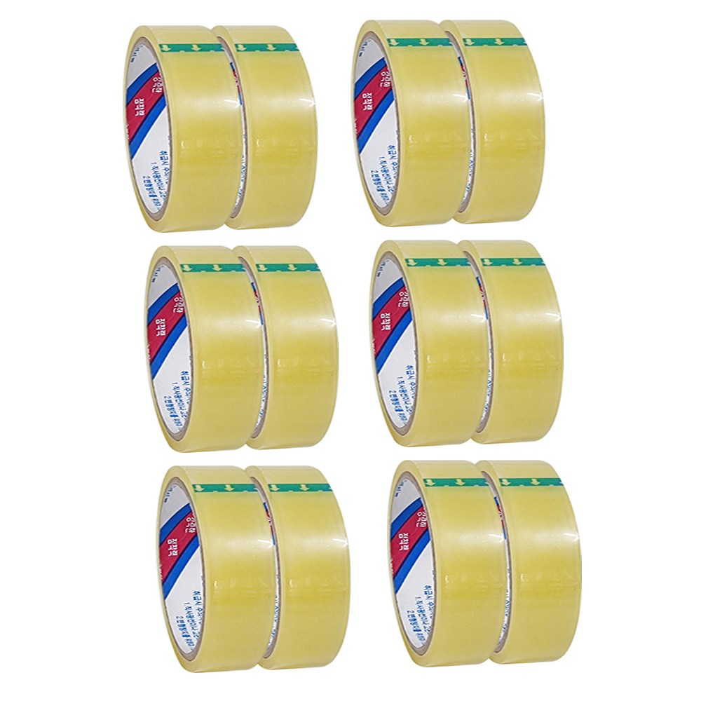 홀스파워 물레방아 테이프 리필 투명opp, 6세트 7,900원