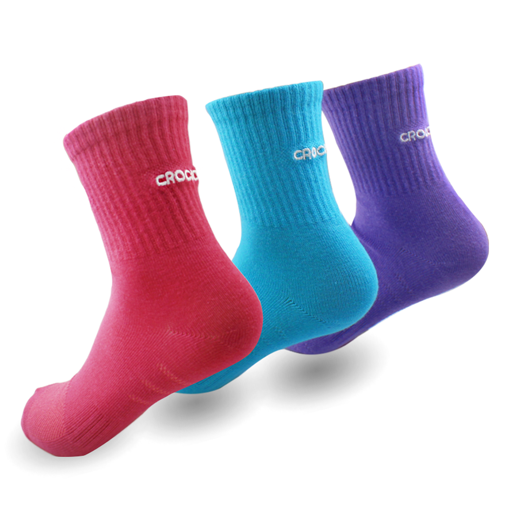 크로커다일 여성용 비비드 자수 스포츠 중목 양말 6,750원