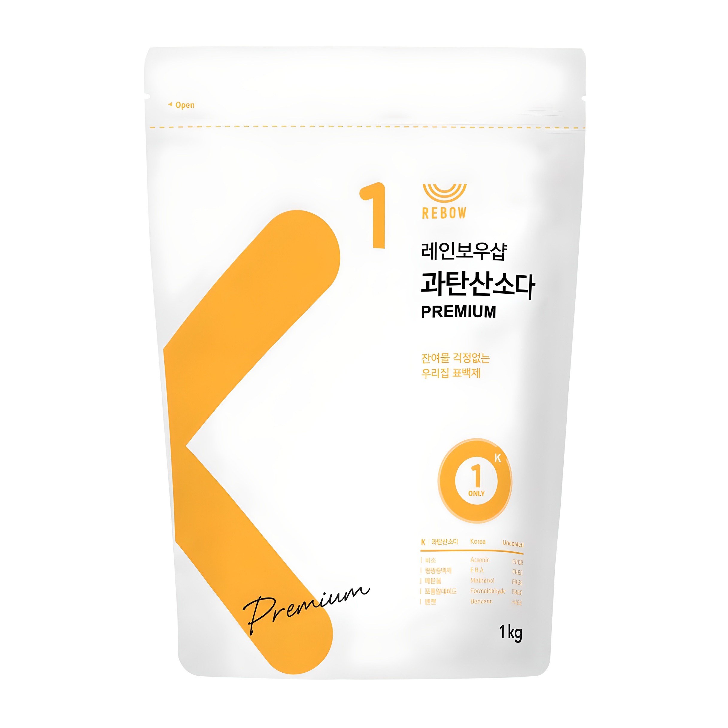 레인보우샵 과탄산소다 프리미엄 산소계 표백제 4,540원