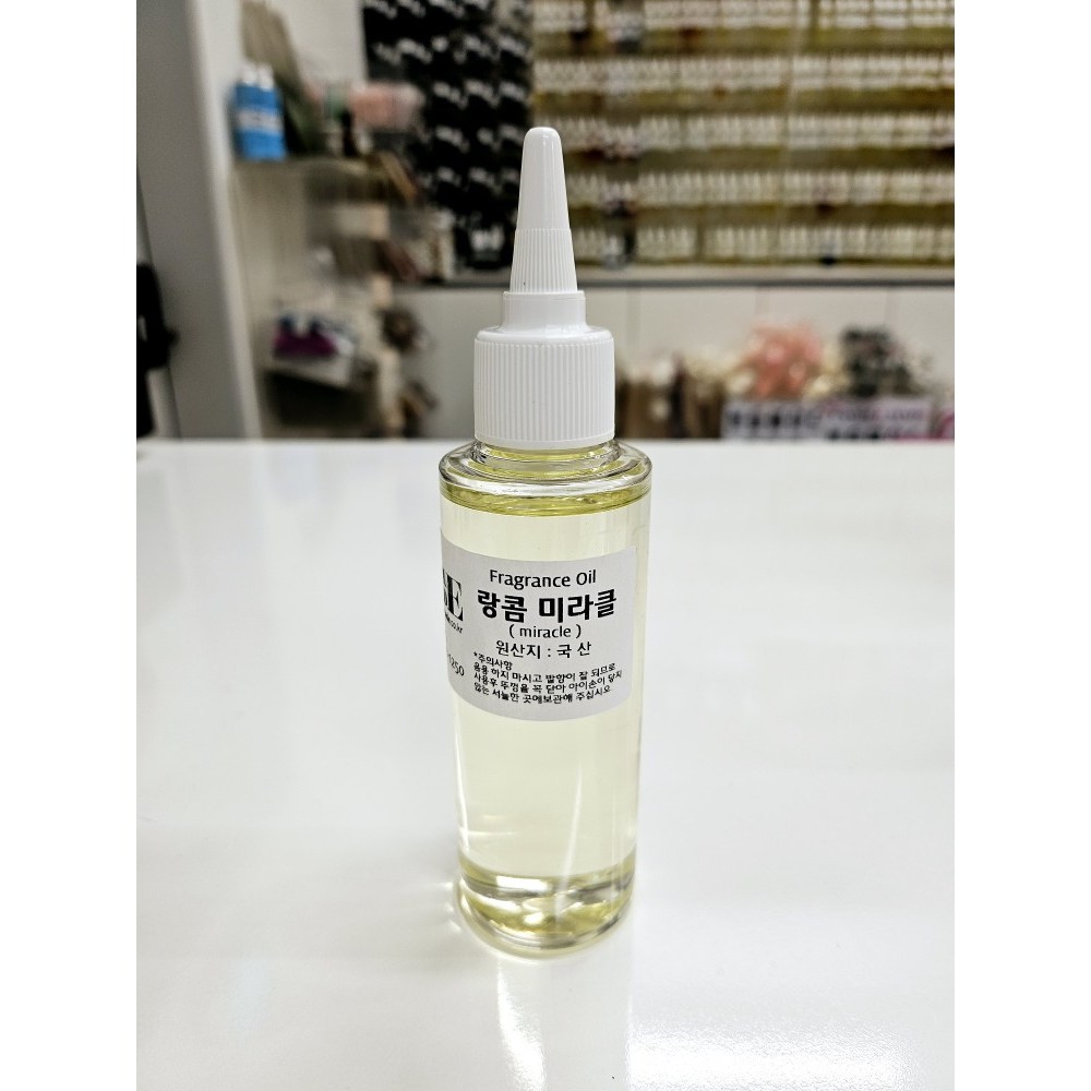 [캔들메이드]국내산 프레그런스오일 500ml, 1개, 500ml, 랑콤미라클 58,000원