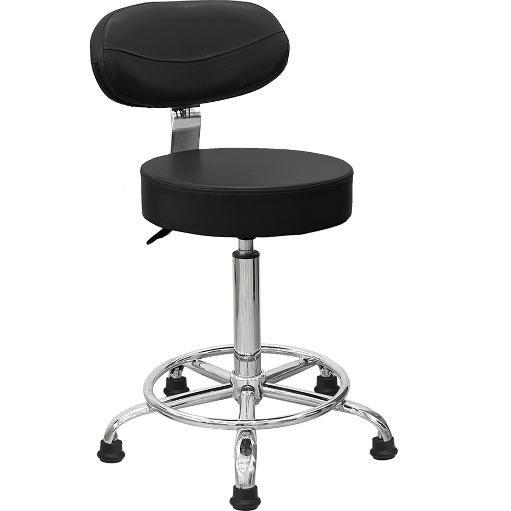 21세기트랜드 에브리체어 링오발 고정 의자, 블랙, 1개 73,900원