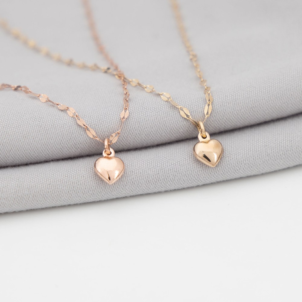 루키스톤 14k 미니 통통 하트목걸이 14k목걸이 221,000원