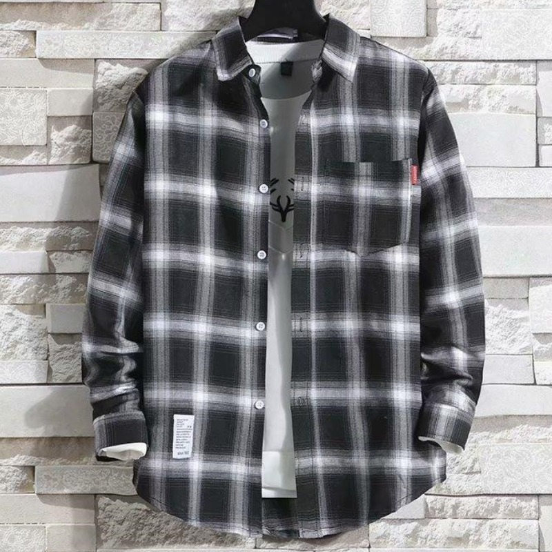 스타일닥터 남성 트렌드 체크 셔츠 캐주얼 클래식 코트 19,900원