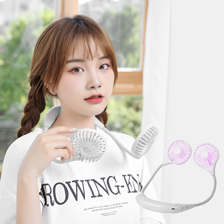 넥밴드 선풍기 분리형 목걸이 2022년 4가지 업그레이드형 선풍기 미니선풍기 핸즈프리 USB 무선 충전형 야외활동 캠핑 여행 9,900원