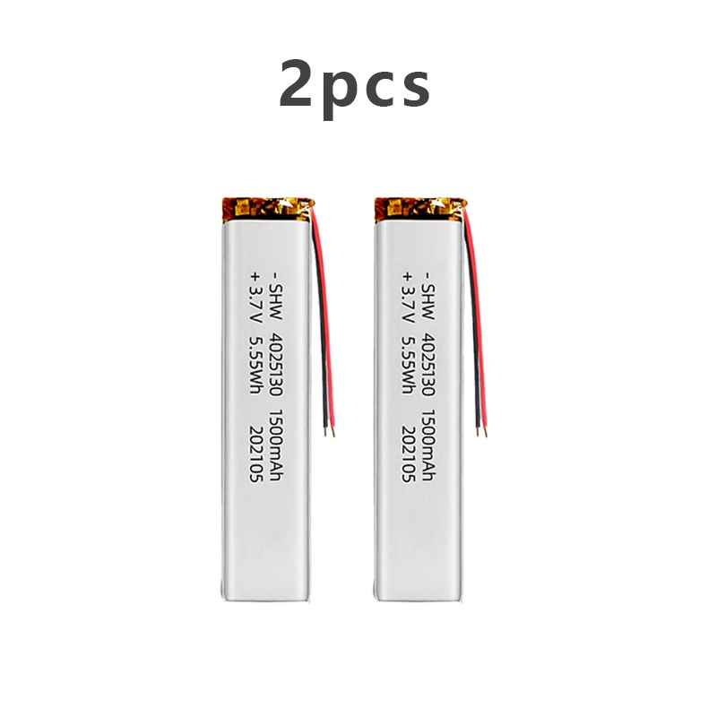 4025130 패드 DVD 전자 책 참고 도서 블루투스 헤드셋 모바일에 대 한 3.7V 1500mAh 리튬 폴리머 LiPo 충전 17,600원