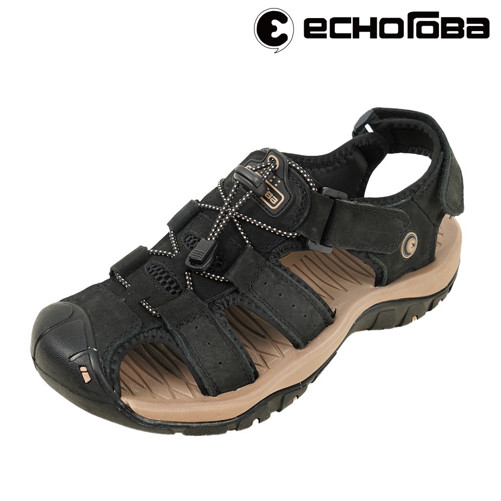[에코로바] 고급 누벅 가죽 남성 아웃도어 라이더 트레킹샌들 등산샌들 ER0900 59,000원