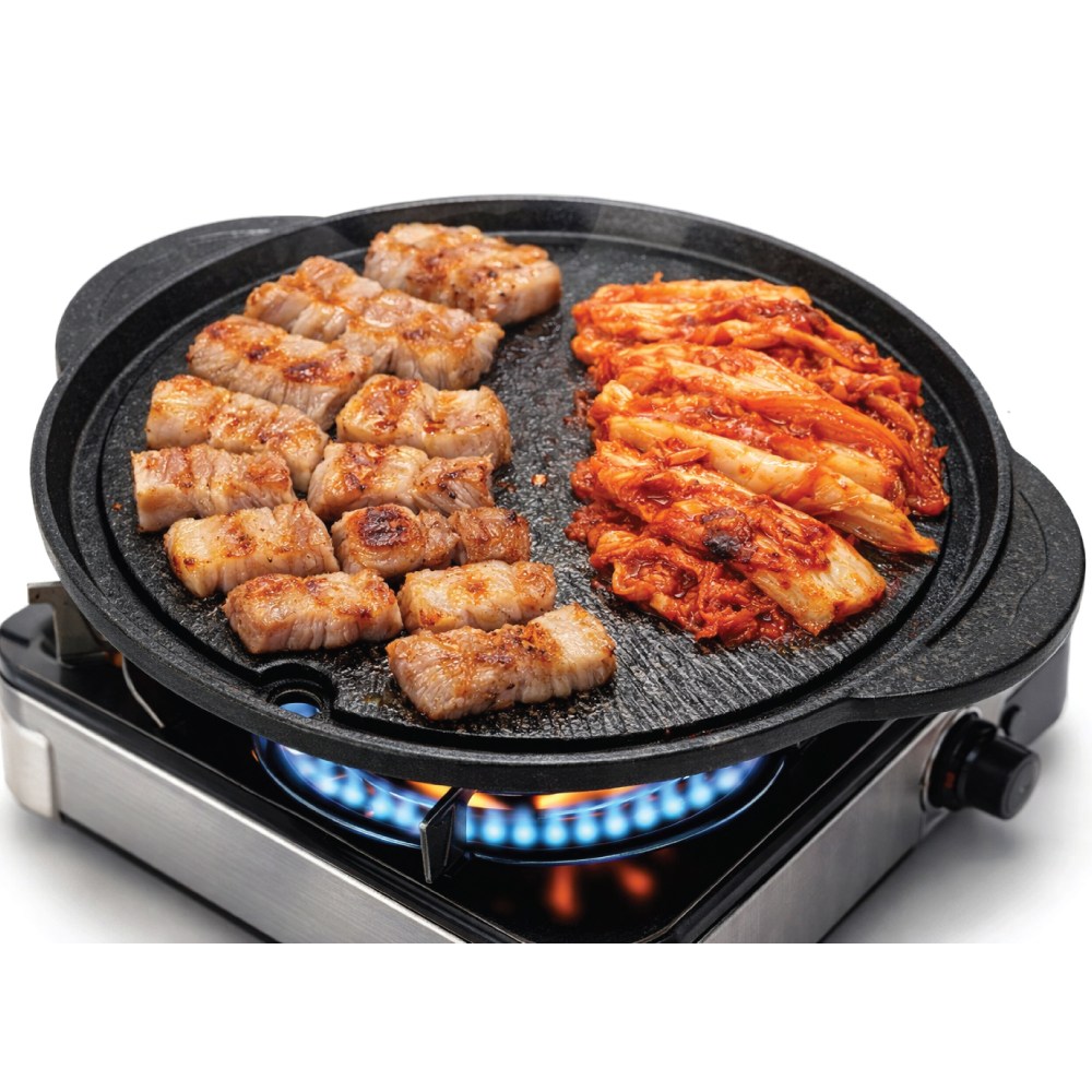 국내생산 3중 마블 코팅 불같은 구이팬 버너용 삼겹살 불판 강력 넌스틱 가정용 업소용 맞교환 가능, 1개 17,900원