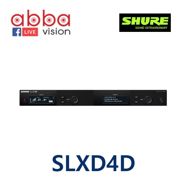 SLXD4D SHURE 듀얼채널 다이너시티 수신기, SLXD2D 1,559,000원