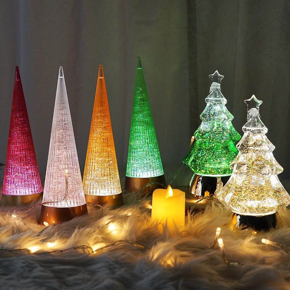 에이런 크리스마스 투명 크리스탈 트리 오르골 4종 24,900원