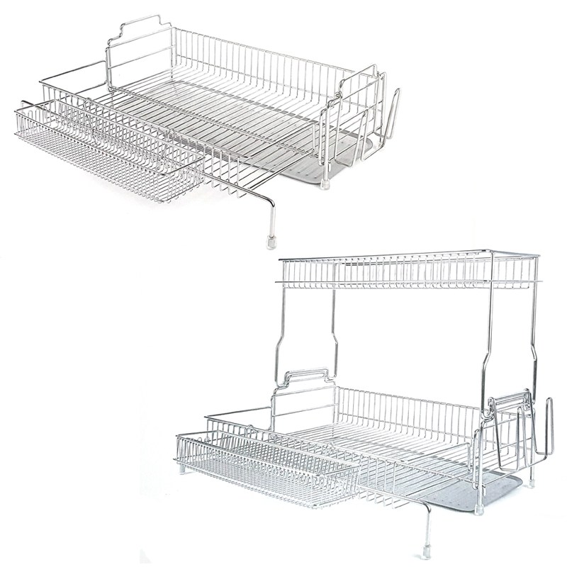 스토피아 프라임 확장형 식기건조대 소 1단 2단 영인정공 4BNK 스텐건조대 주방 싱크대 그릇 63,000원