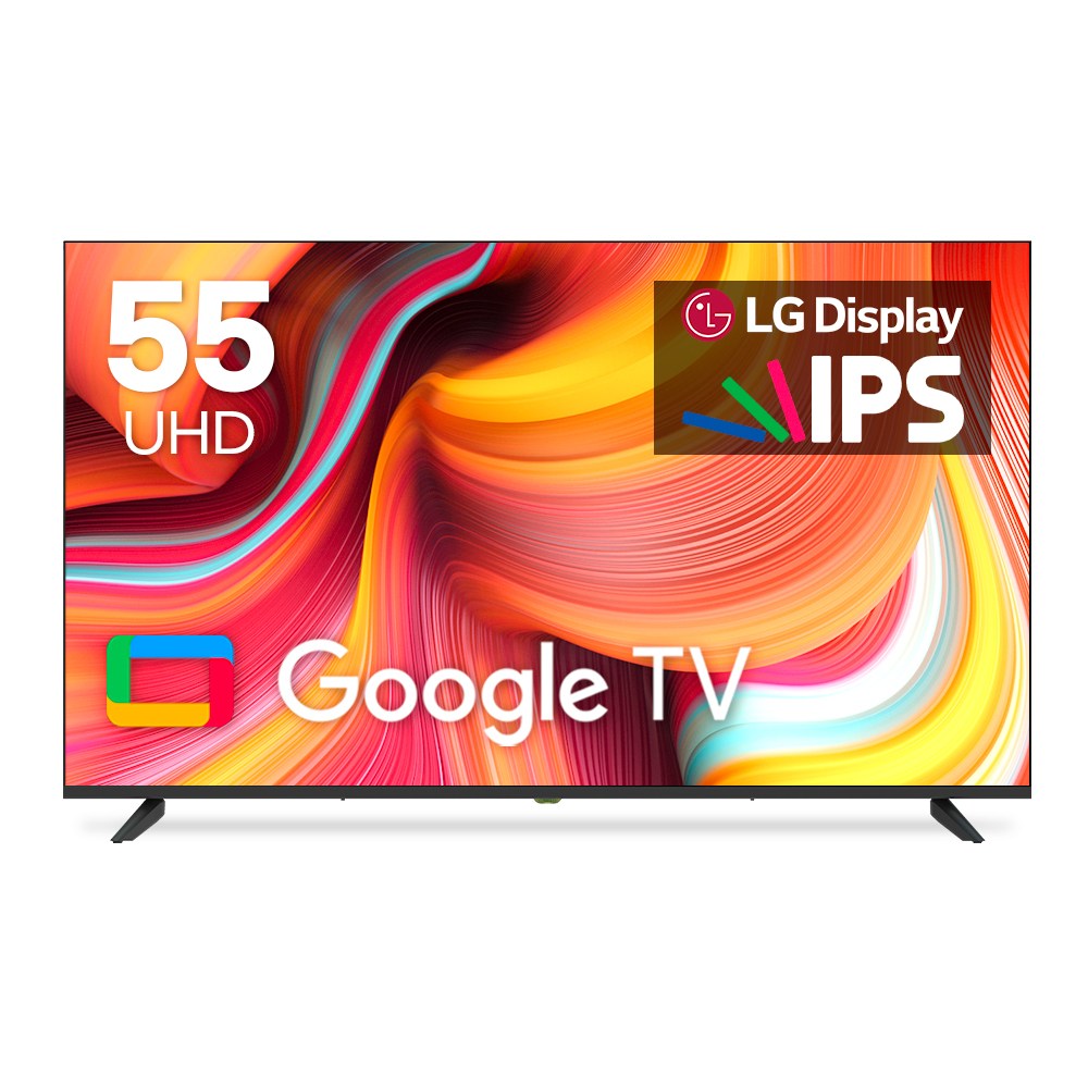 10년AS보장 26년형 4K 아바 스마트 PRO 구글TV 139cm(55인치) LG IPS UHD 1등급, 고객직접설치, 스탠드형, 자가설치, 55인치 330,000원
