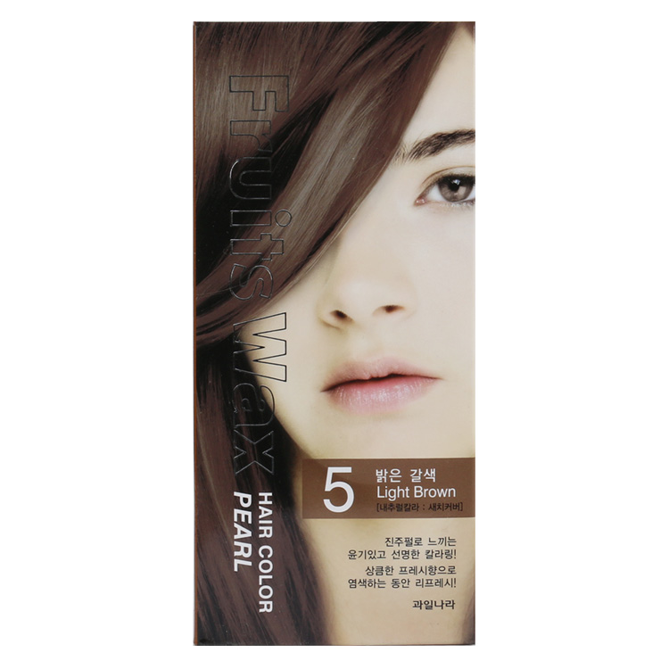 꽃을든남자 크리닉 컬러 염색약, 5호 밝은갈색, 1개 3,500원