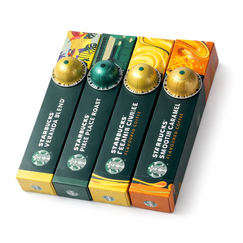 네스프레소 스타벅스 버츄오캡슐커피 시그니처(230ml) 세트 69,900원